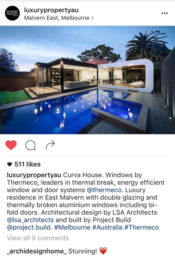 Luxury homes blog curva house